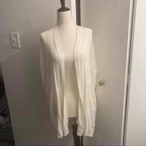 DownEast Cream Cardigan
